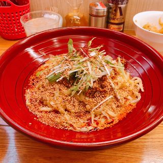 汁なし金胡麻担々麺(金蠍 （キンカツ）)