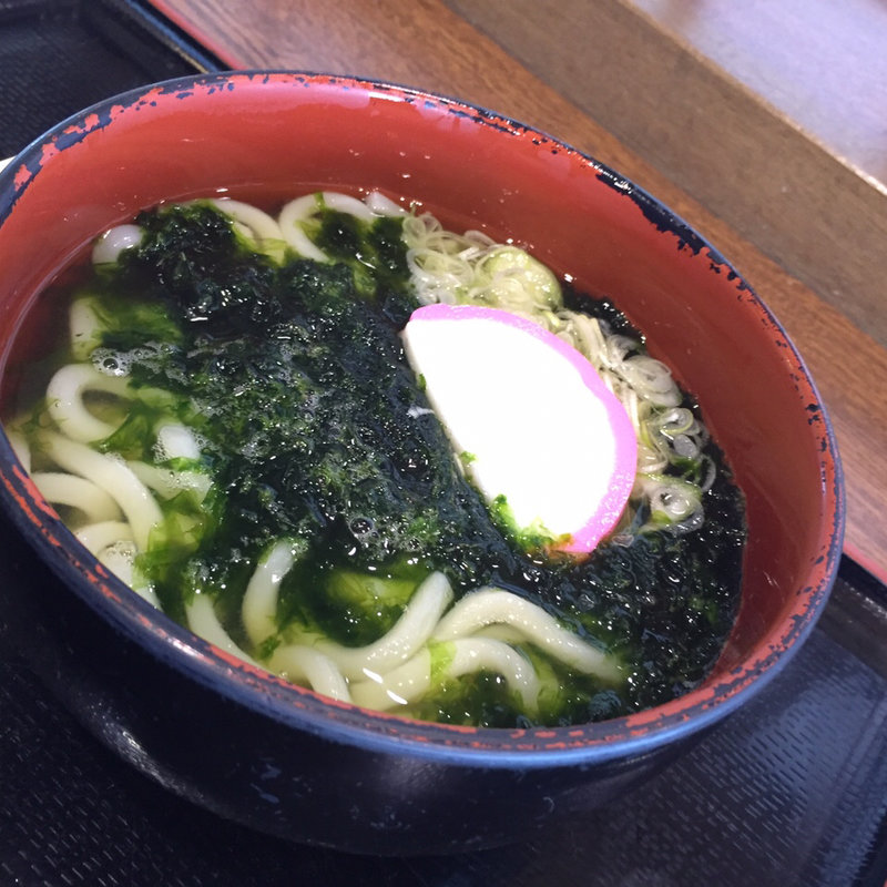生のりうどん(道の駅　潮見坂 )