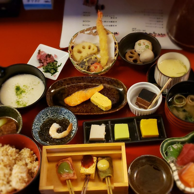 豆富十彩膳(治之助 梅田茶屋町店)