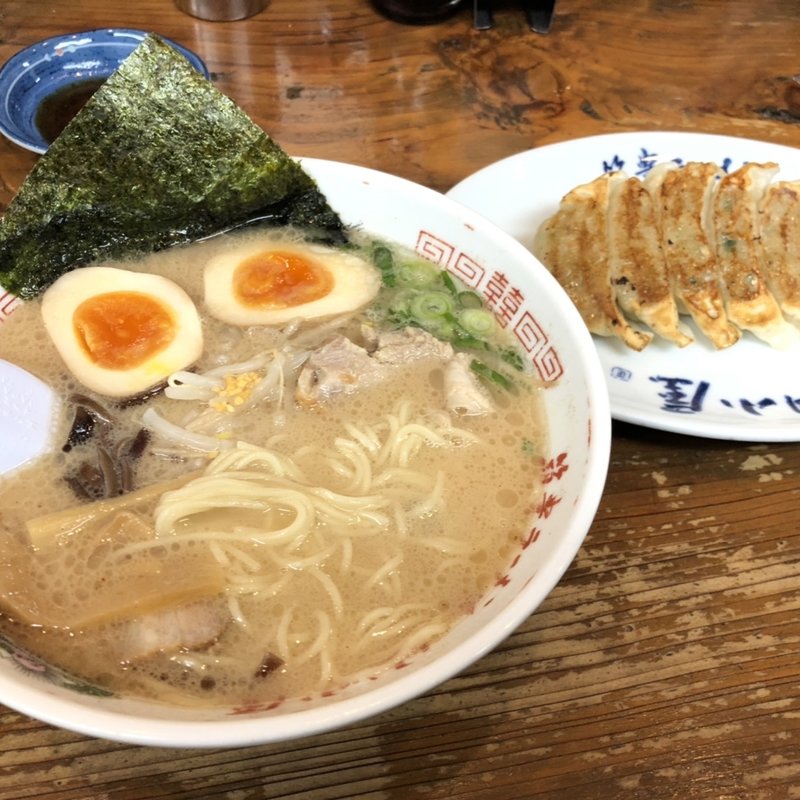昭和ラーメン(筑豊ラーメン元祖山小屋 田町店)