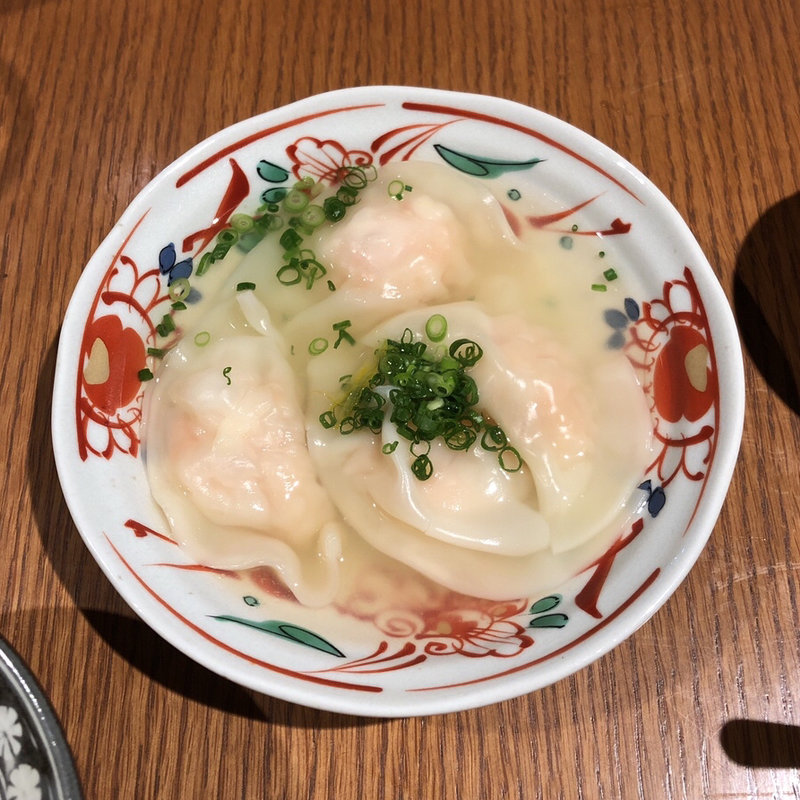 海老水餃子(和えに)