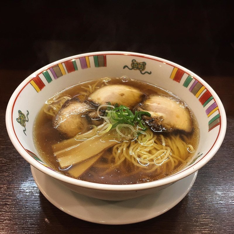 中華そば チャーシュー3枚入り(中華そば 大文字)