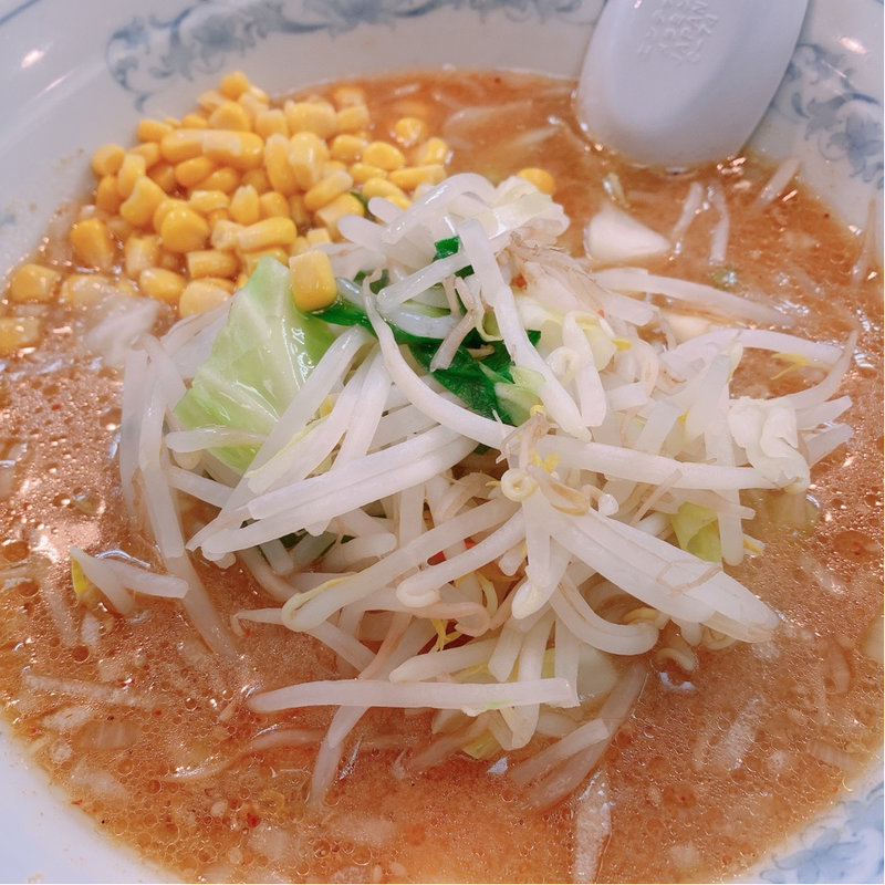 味噌ラーメン　コーントッピング(SLつけ麺)