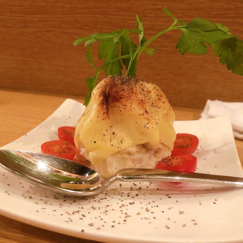 ポテトサラダ(日本酒バル　サカノチカ)