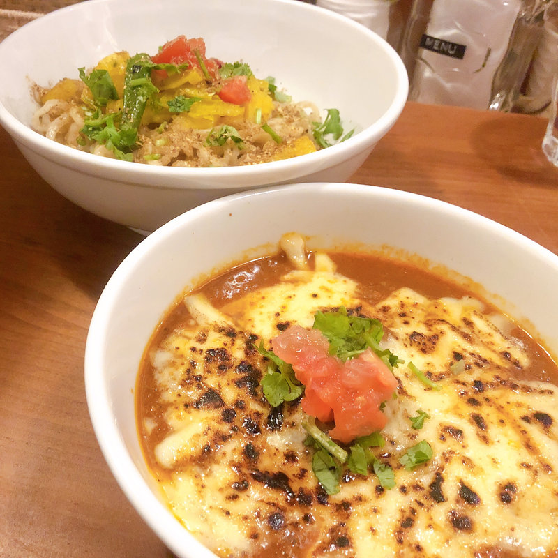 鮪マサラカリーラーメン(築地スパイス食堂かぶと)