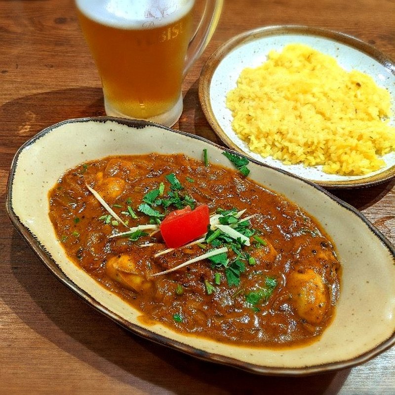 牡蠣カレー(カッチャル バッチャル )