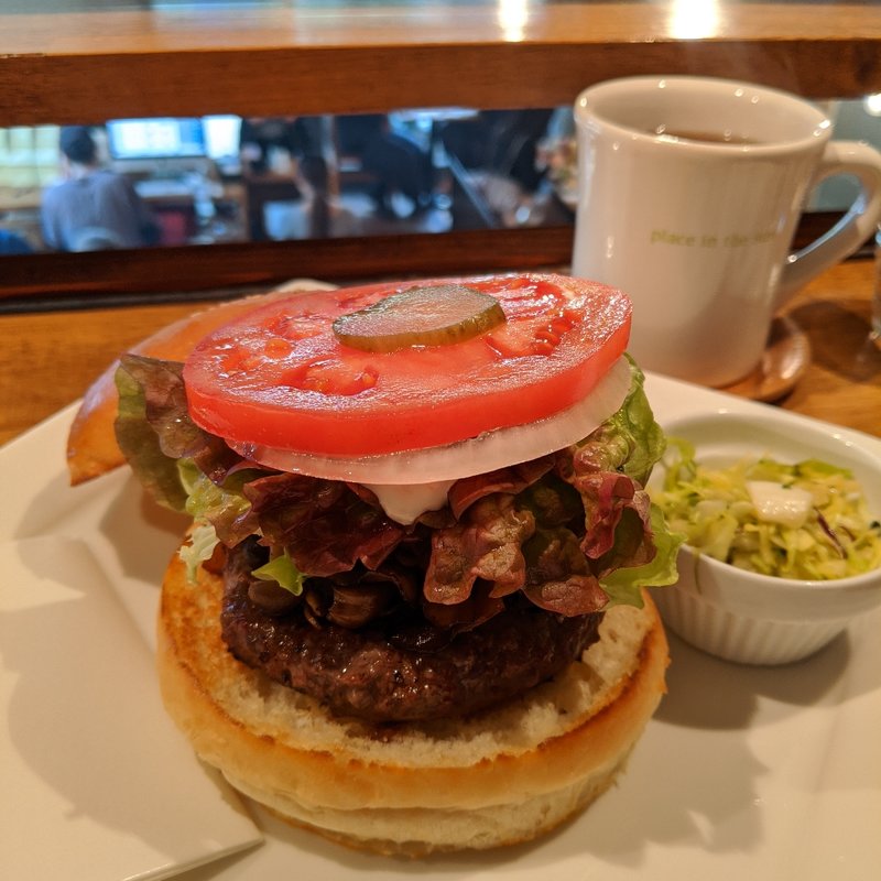 ソーテッドマッシュルームバーガー（Regular）(place in the sun)