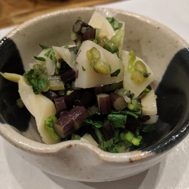 八女の筍、花山葵、わらび(潟潟ヤ)