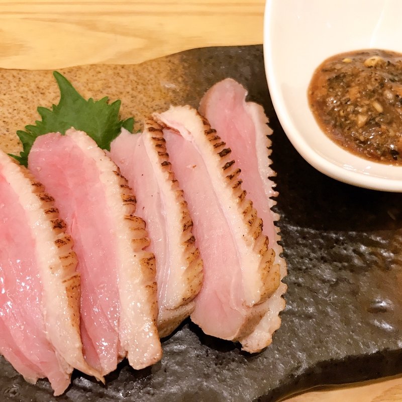 鴨の炙り(浅草橋 百そば)