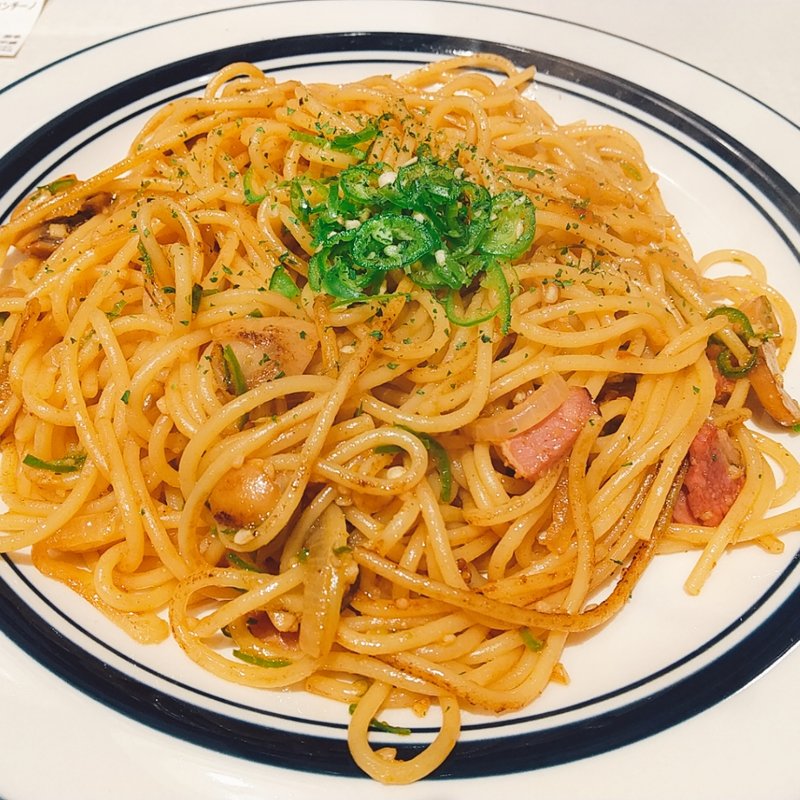 青とうがらしペペロンチーノ(爆辛スパゲッティ専門店 青とうがらし)