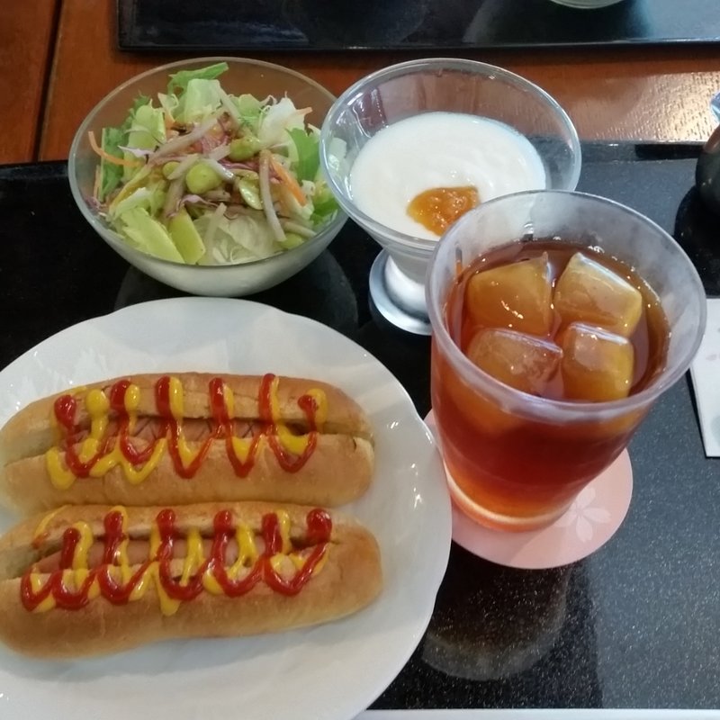 ホットドックモーニング(桜珈琲 鳳本店)