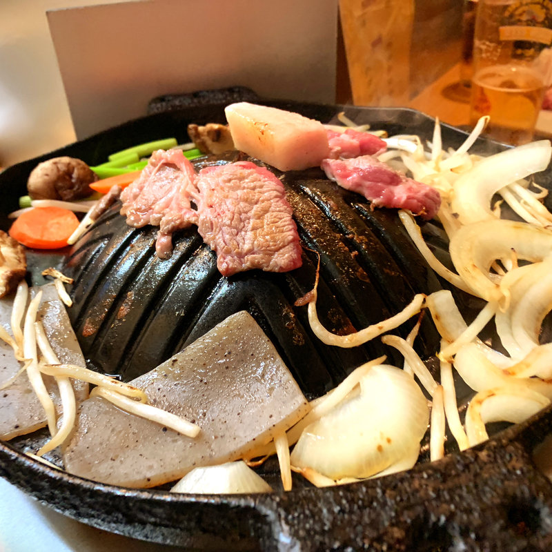 自慢の生ラム　ジンギスカン(塩)(ジンギスカンひつじや)