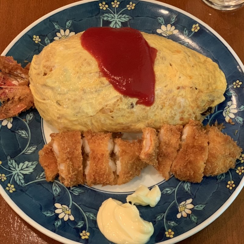 エビオムライス(グリル金プラ 三宮店)