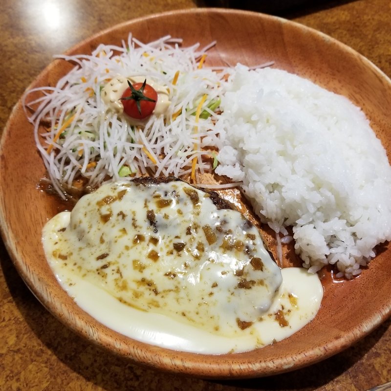 フォンデュチーズバーグディッシュ(びっくりドンキー 天王寺店)