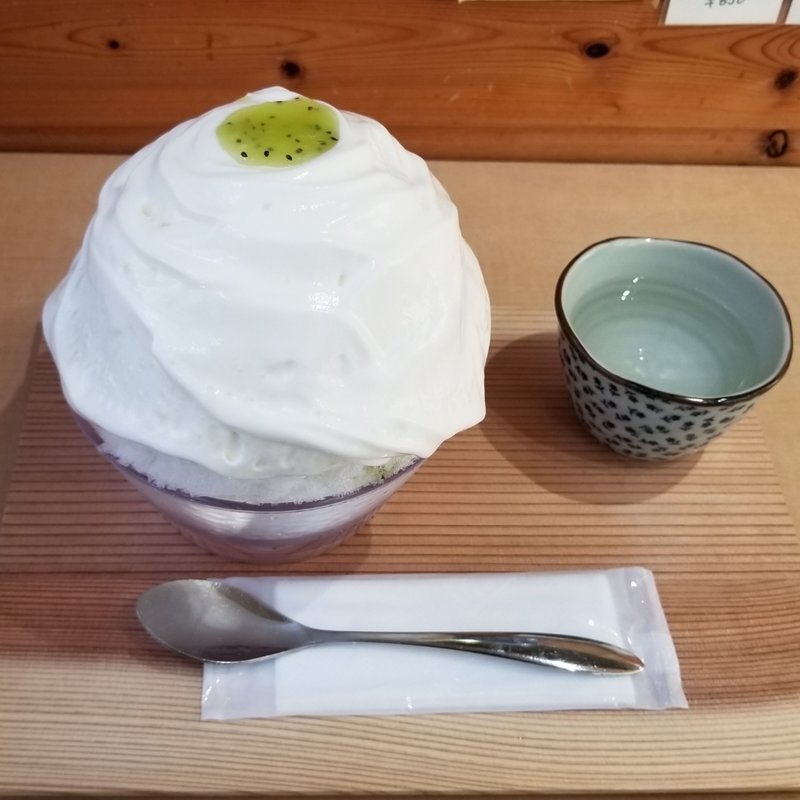 キウイヨーグルトごおり(ほうせき箱 )