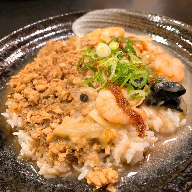 激辛チキンキーマとパイタン(和レー屋 南船場ゴヤクラ （ゴヤクラ）)