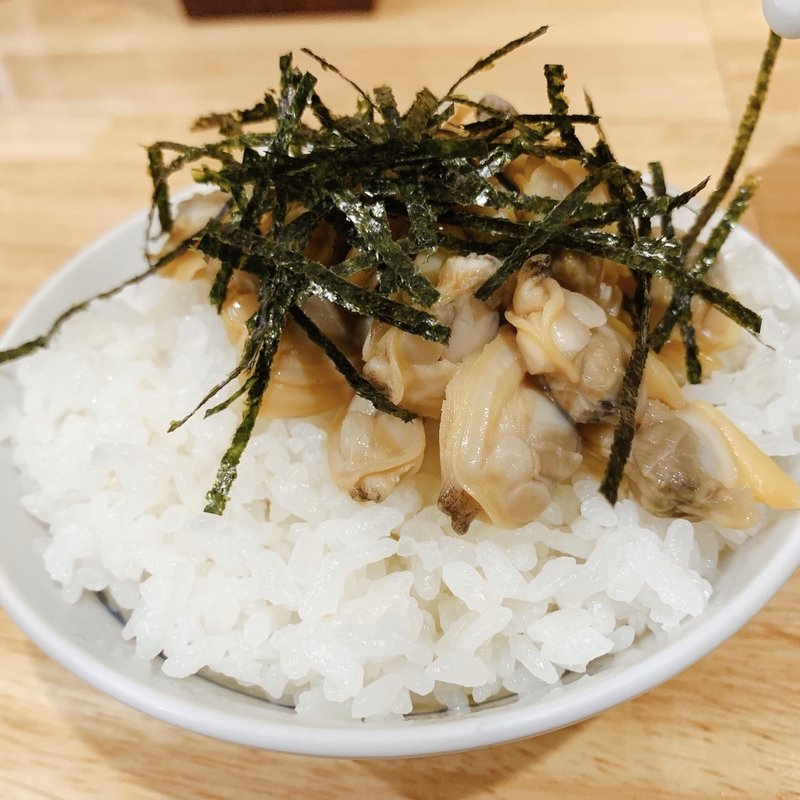 アサリご飯(中華そば ユー リー （中華そば You Lee）)