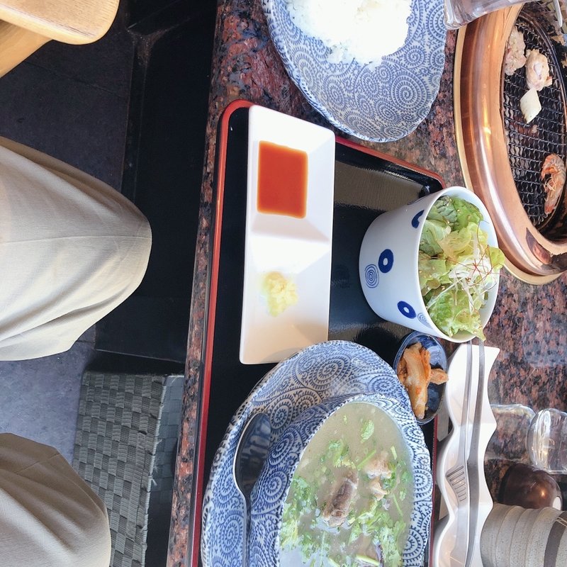 牛テールスープ定食(野野 )