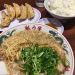 コク旨ラーメン+餃子定食(魁力屋 多摩ニュータウン通り店)