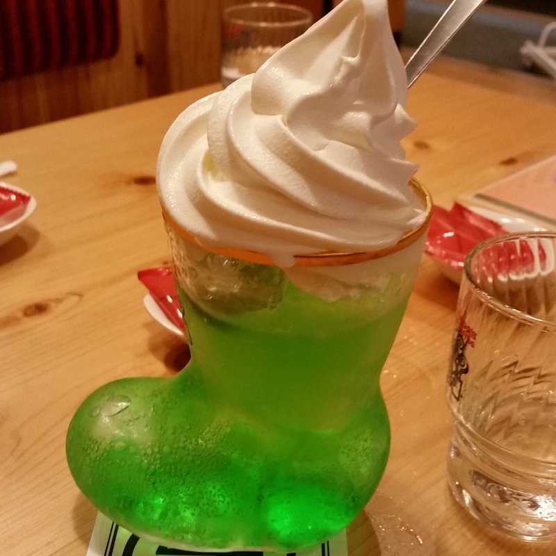 クリームソーダ(コメダ珈琲店 あべの店)