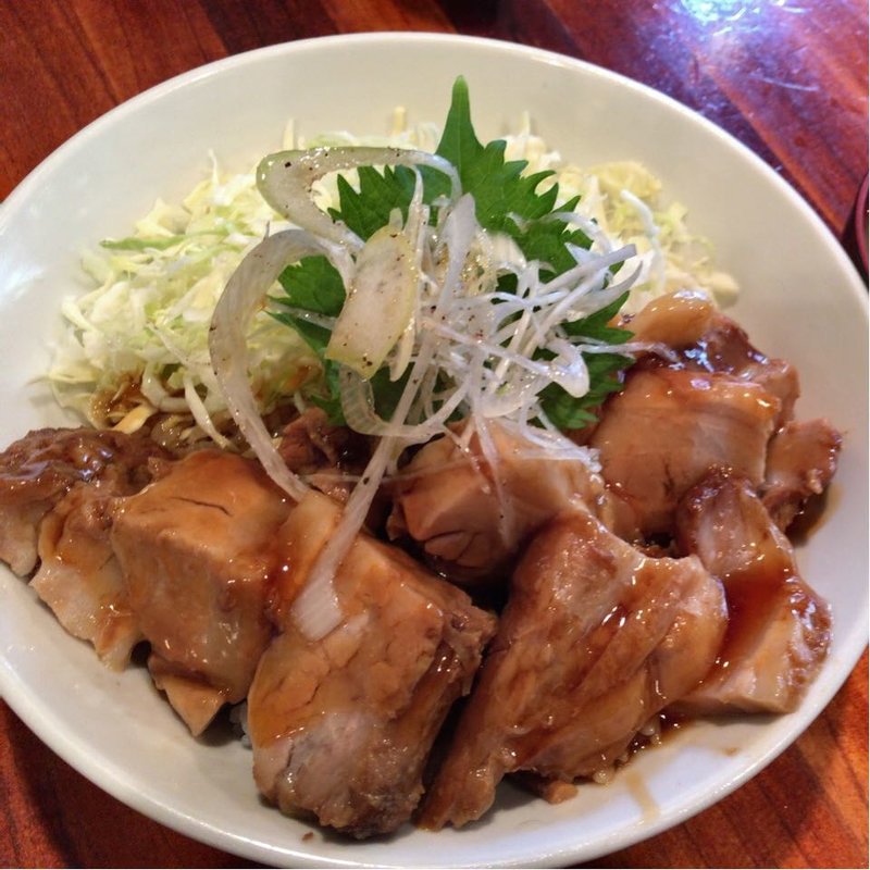 トロトロポーク角煮丼 ダブル(炉端バル さま田)