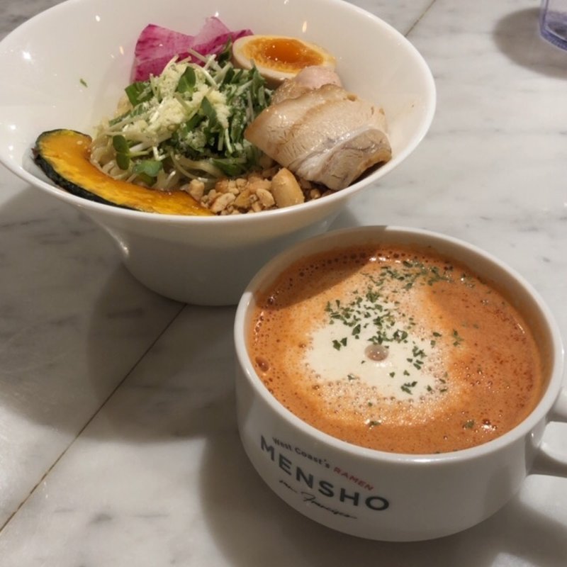 エビとトマトのベジつけ麺(メンショー サン フランシスコ （MENSHO SAN FRANCISCO）)