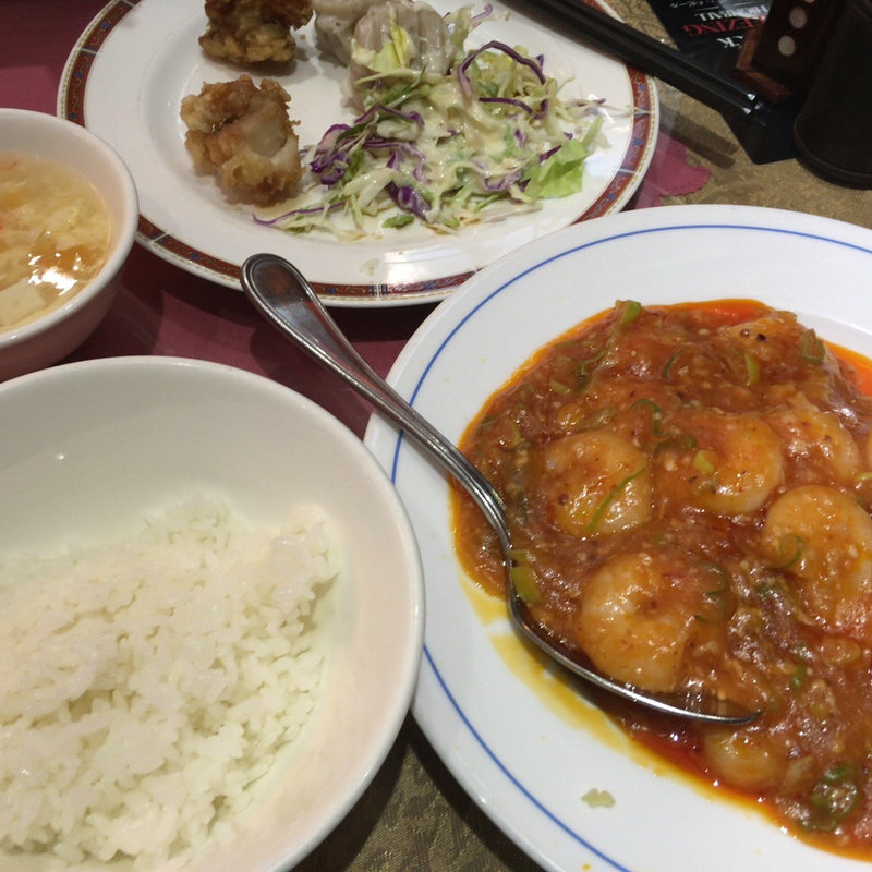 エビチリセット(随苑)