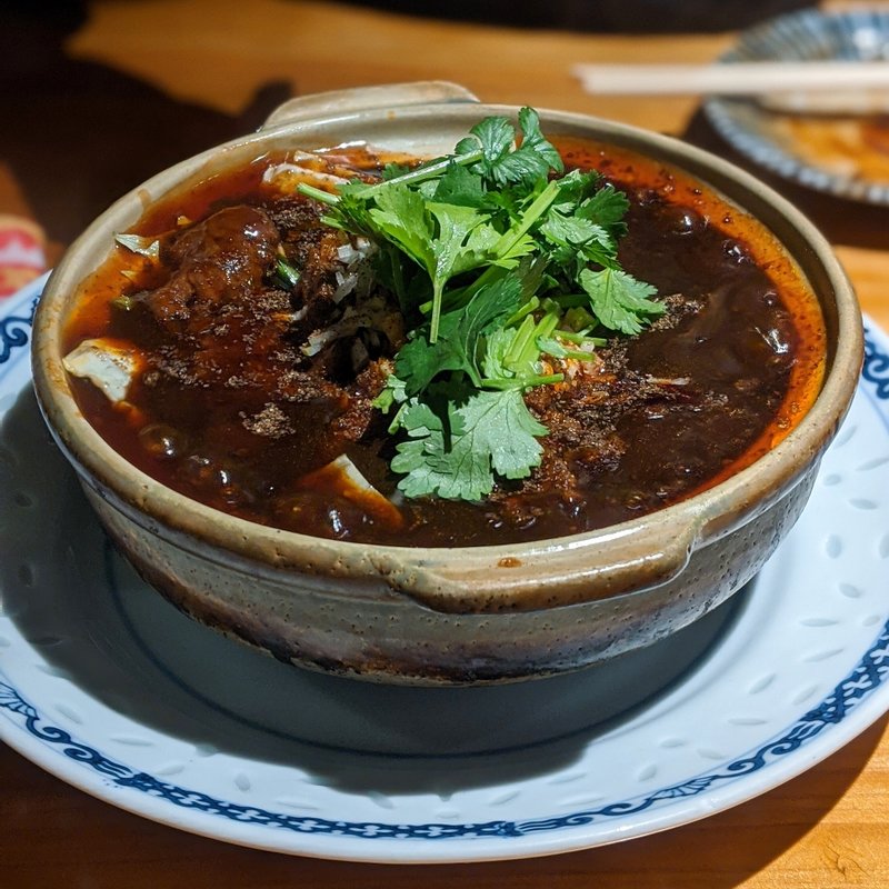 水煮牛肉(中華 たけ亭)