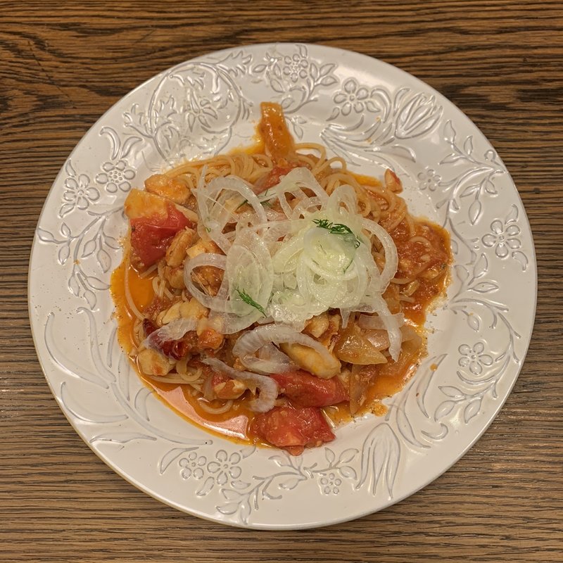 バッカラ・ポモドーロ(KNOCK CUCINA BUONA ITALIANA 六本木ヒルズ店)