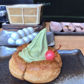 抹茶シロノワールミニ(おかげ庵駒沢公園店)