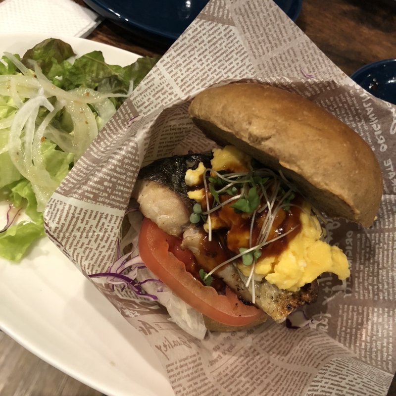 スペシャルサババーガー(MK　CAFE （【旧店名】マジックケーカフェ）)