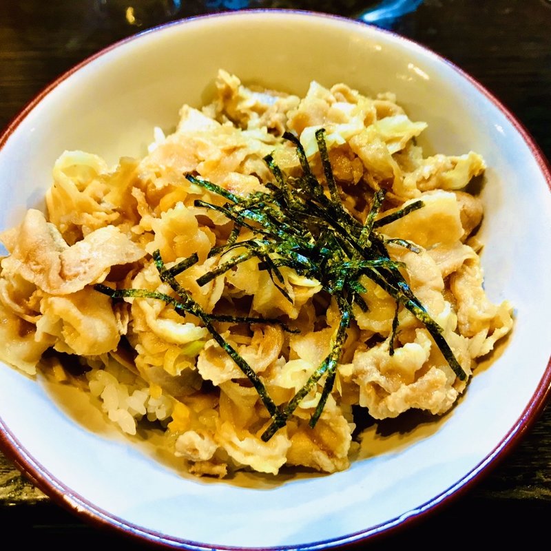 スタ飯(濃厚つけ麺茜堂 )