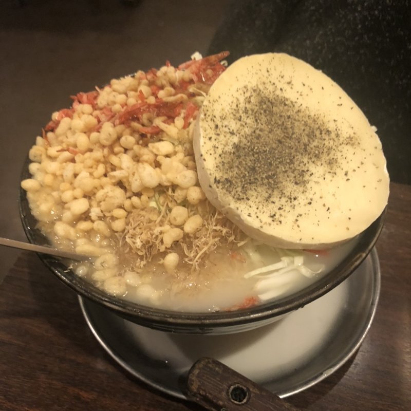 カマンベールもんじゃ(お好み焼きもんじゃ ぐりぐり 上野本店)