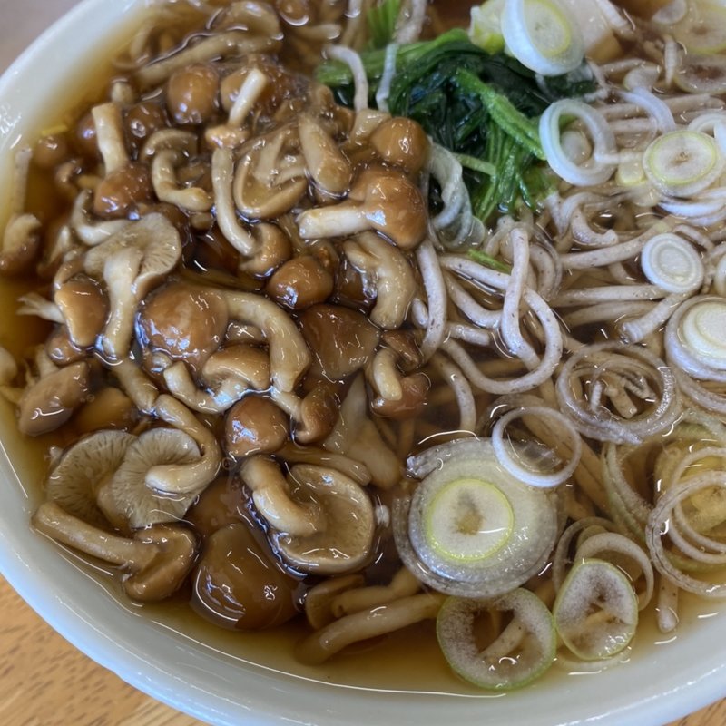 なめこそば(大島屋)