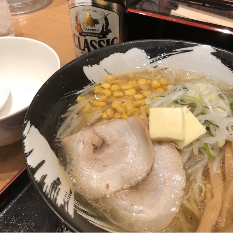 塩バターコーンラーメン(雪あかり)