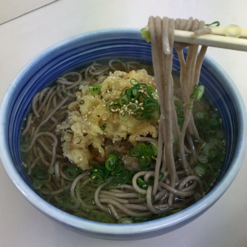 たぬきそば(白河そば)