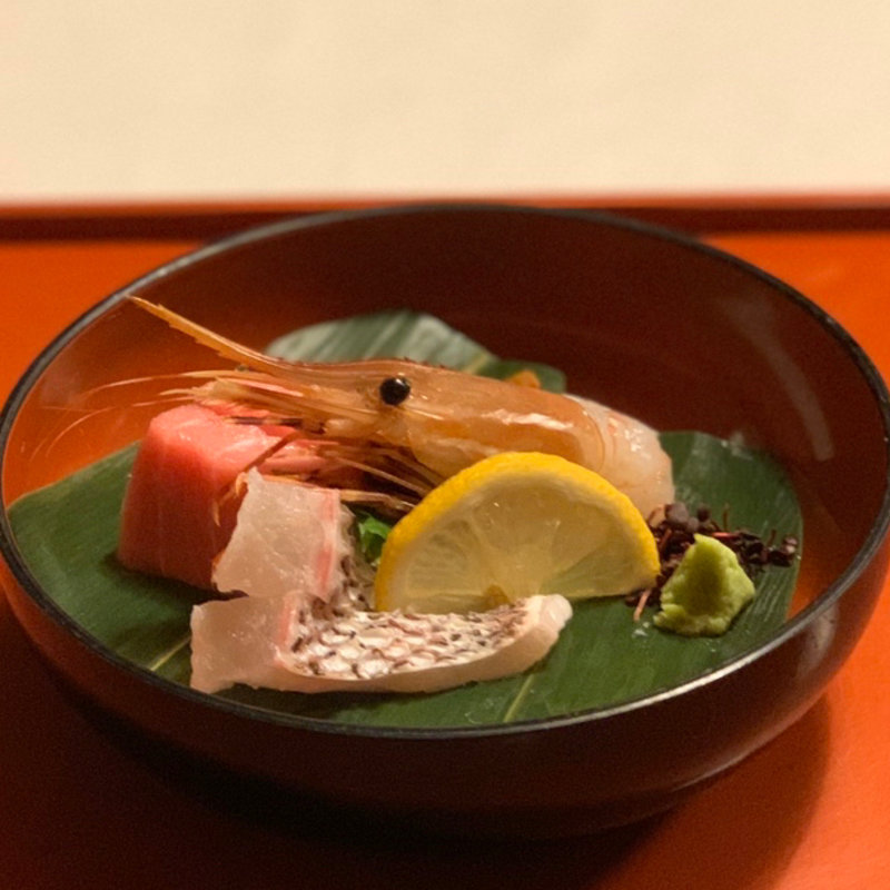 お造り三種盛り(西松亭 （にしまつてい）)