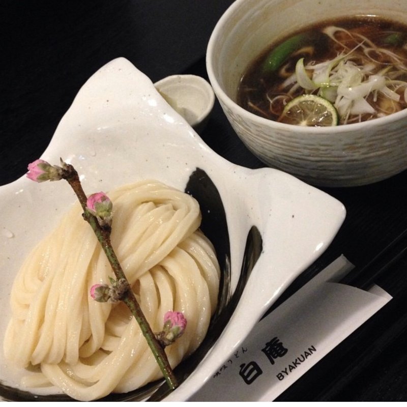 つけ鴨うどん(讃岐うどん 白庵 （BYAKUAN びゃくあん）)