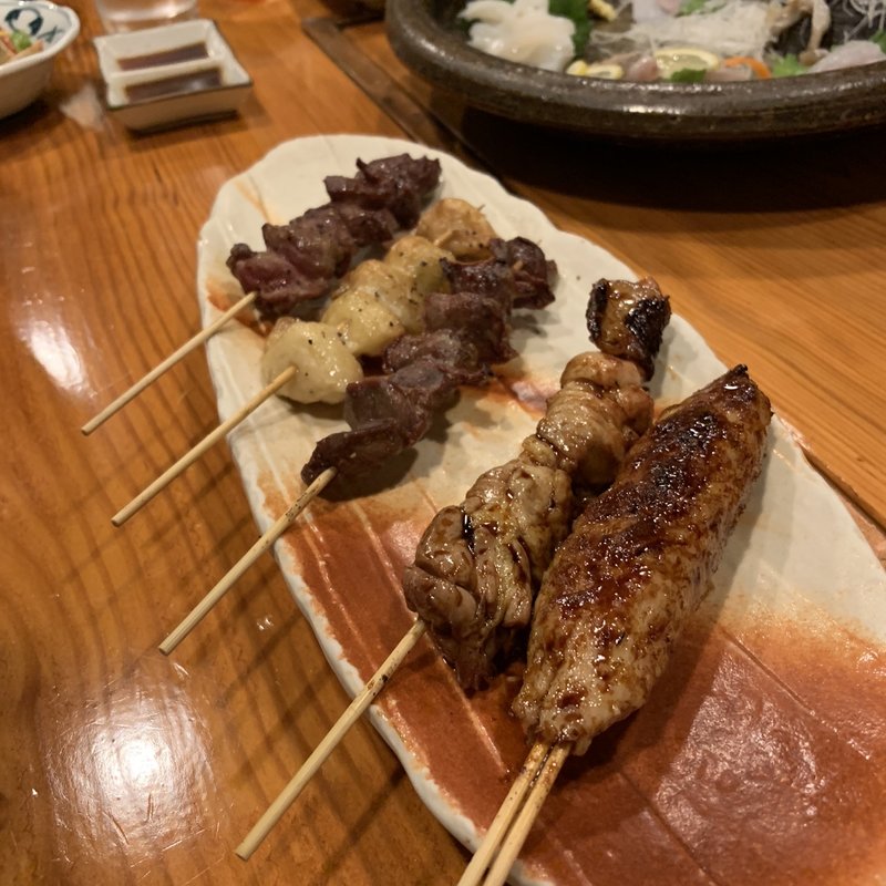 焼き鳥盛合わせ(あぶりや食堂 )