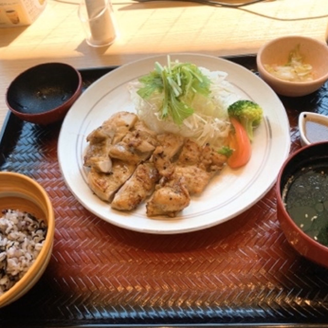 もろみチキンの炭焼き定食 大戸屋 小田急向ヶ丘遊園店 の口コミ一覧 おいしい一皿が集まるグルメコミュニティサービス Sarah