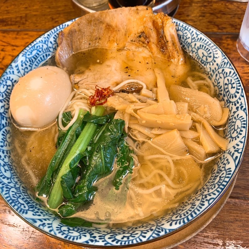 空海味玉そば 塩(麺屋空海 スーク海浜幕張店)