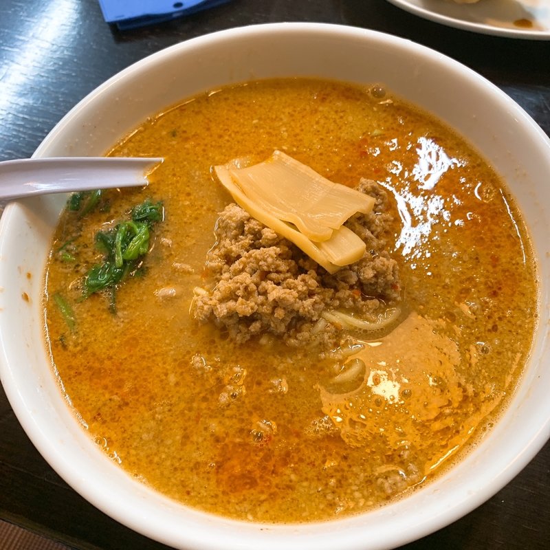 坦々麺(味噌)(南京亭 東大和新青梅街道店)