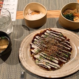お好み焼きランチ(OSAKA きっちん 虎ノ門店 （オオサカ キッチン）)