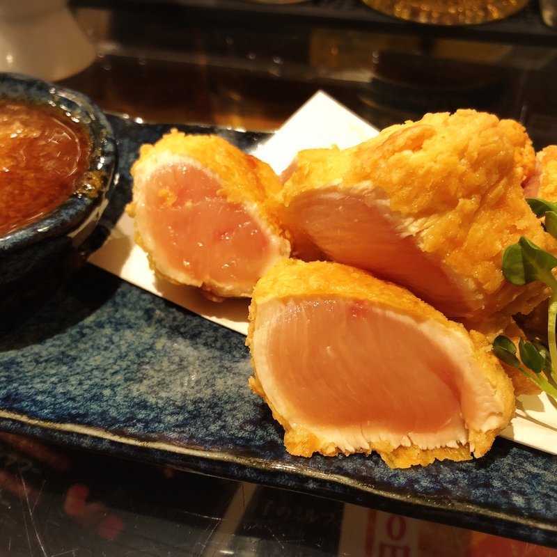 レア唐揚げ(WA鶏BAR本店)