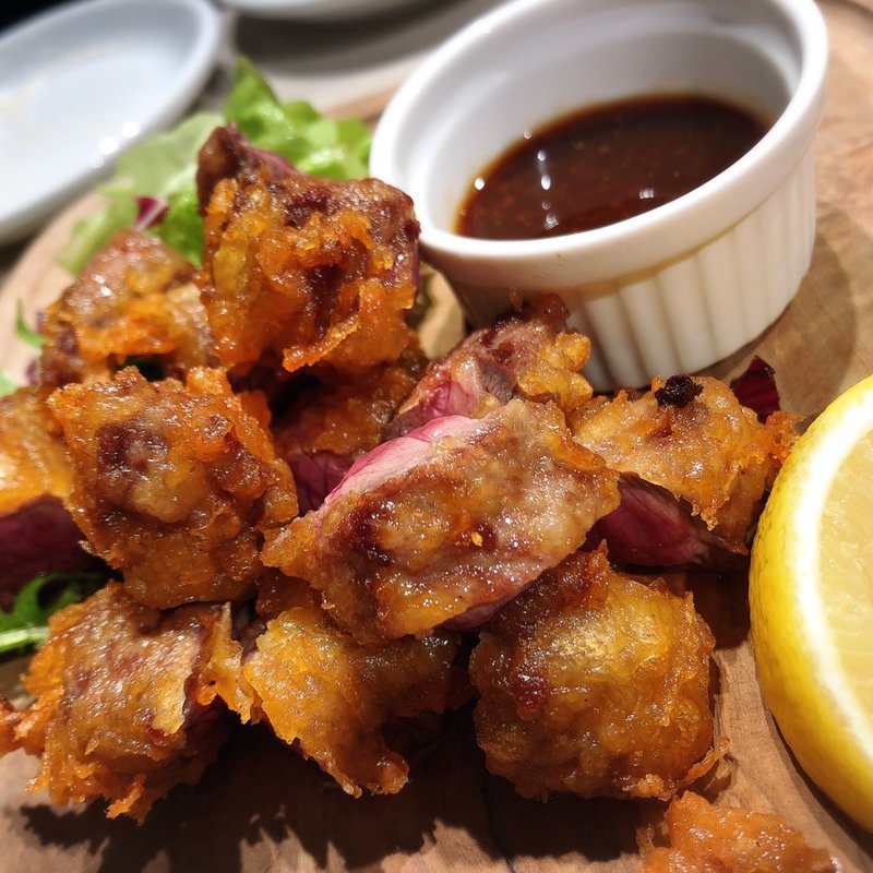 馬サーロインの唐揚げ(じゃじゃ馬)