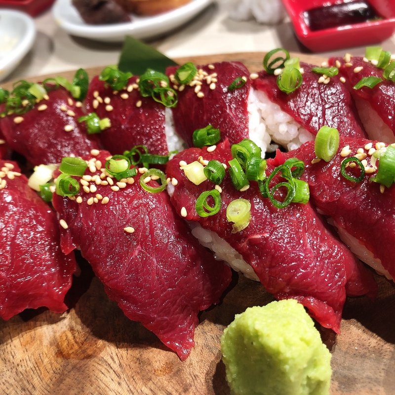 馬肉寿司(じゃじゃ馬)