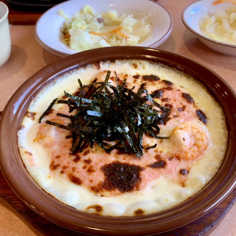 タラコとエビのドリア(サイゼリヤ)