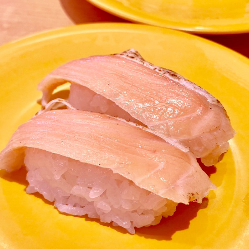 焼きとろサーモン(スシロー 南池袋店)