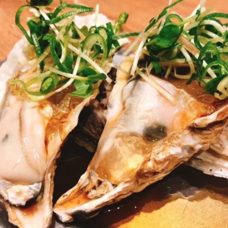 生ガキ 出汁ジュレかけ(大福池袋)