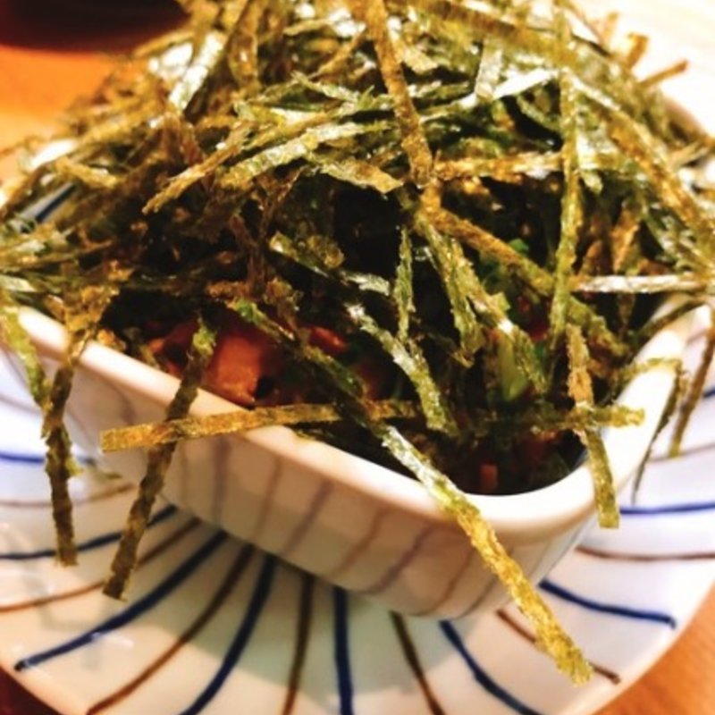 鶏皮ポン酢 のりまみれ(大福池袋)